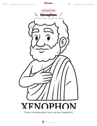Xenophon printable worksheet preview