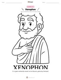 Xenophon afdrukbare werkblad voorbeeld