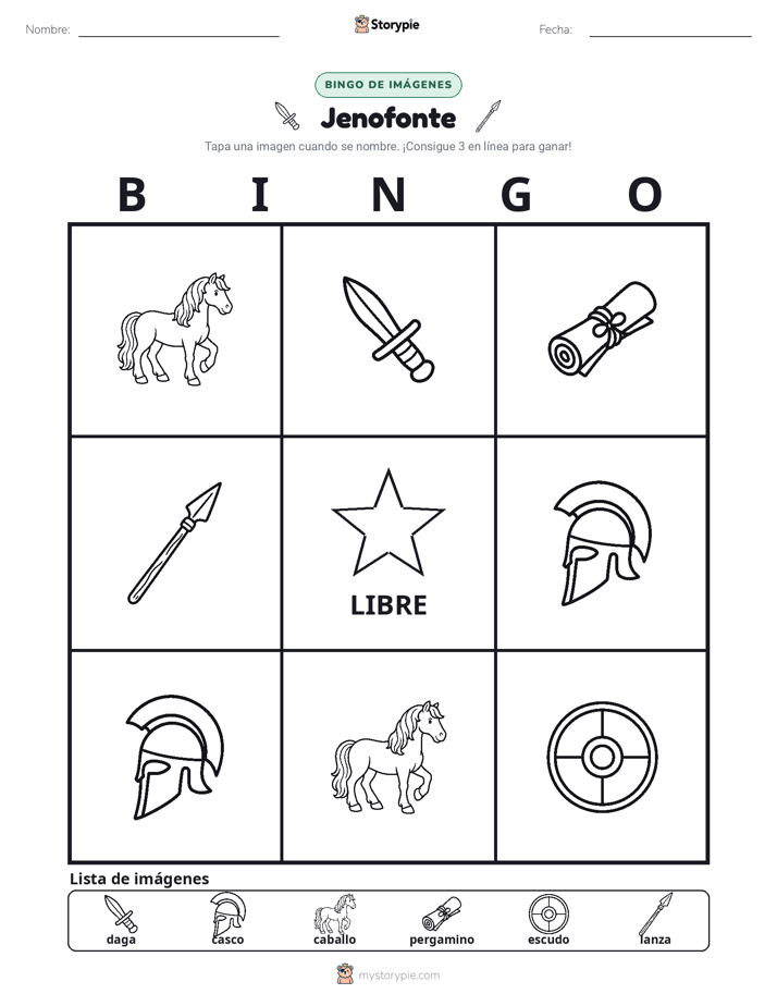 Bingo de Imágenes