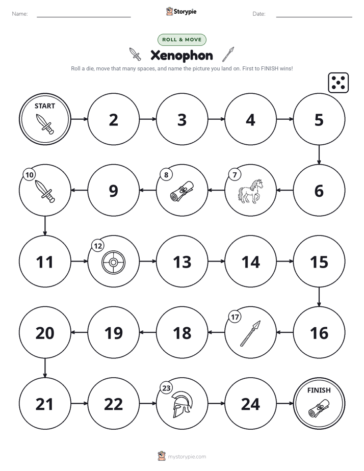 Roll & Move Game
