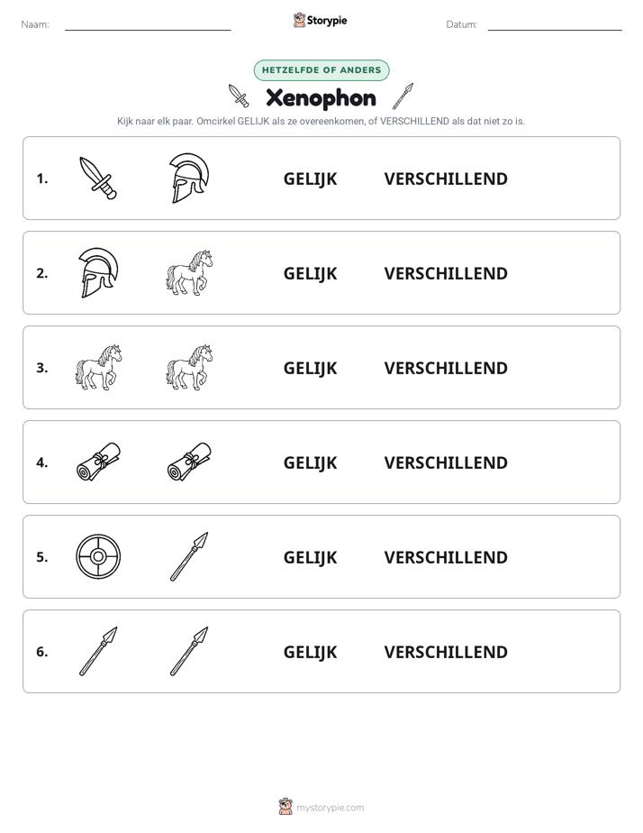 Zelfde of Verschillend