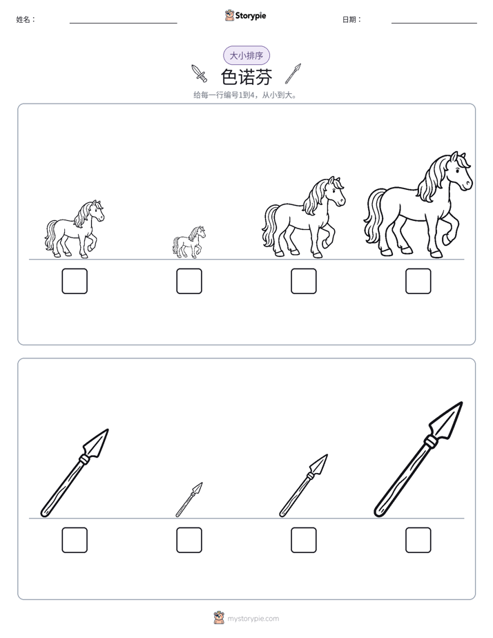 大小排序