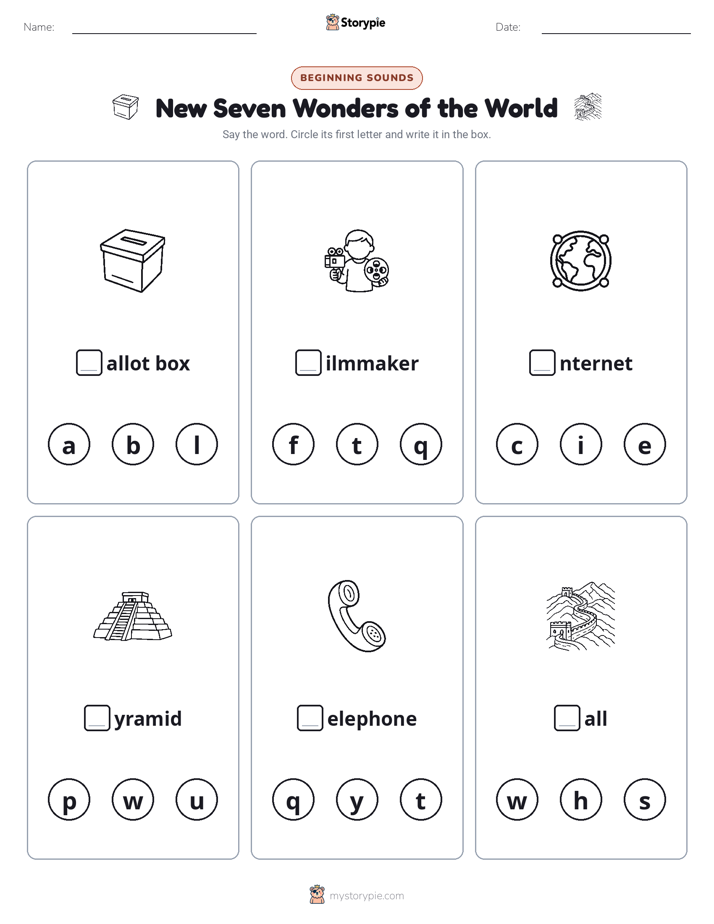 Beginning Sounds
