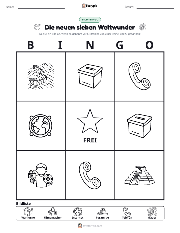 Bild-Bingo