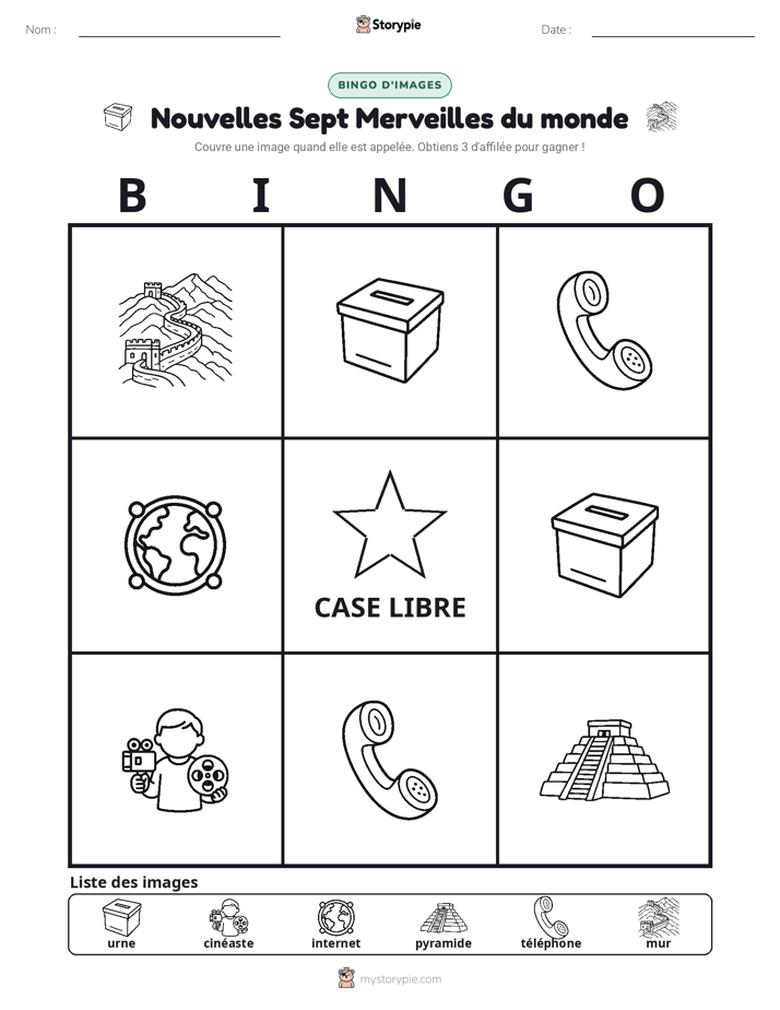 Bingo d'Images