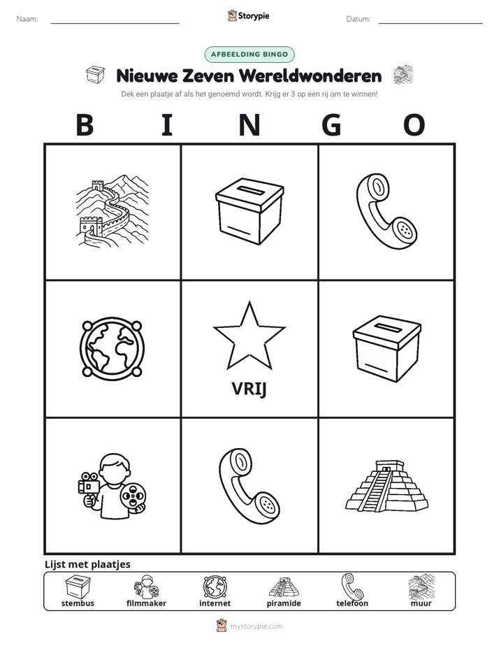Afbeelding Bingo