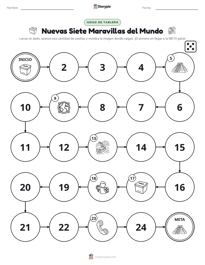 Juego de Rueda y Avanza