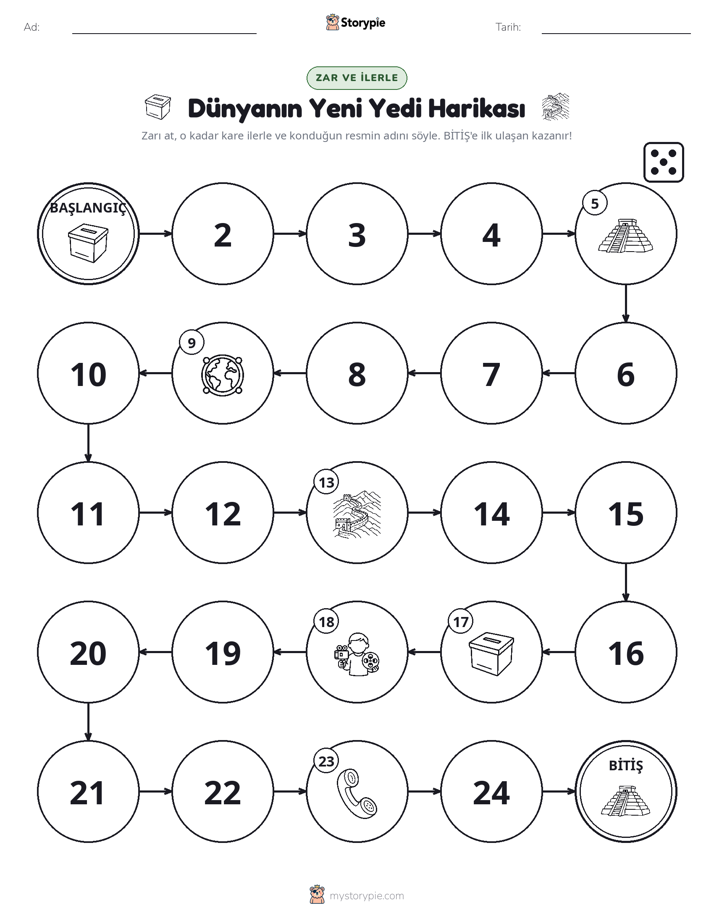 Yuvarla & Hareket Et Oyunu