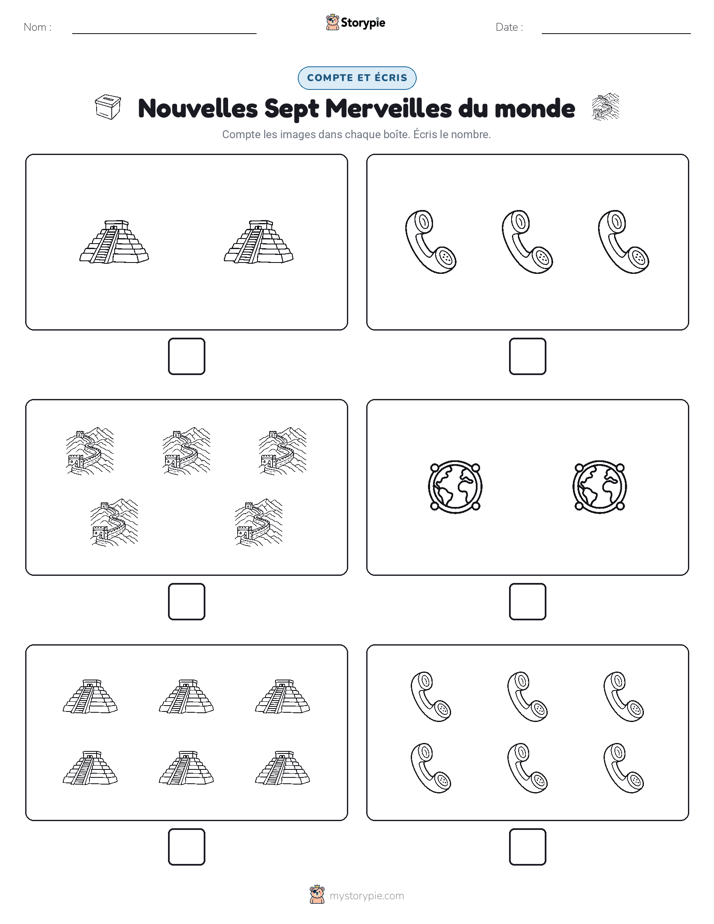 Compter & Écrire