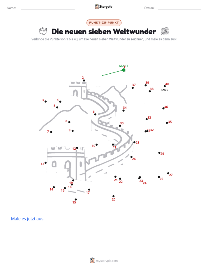 Punkte verbinden