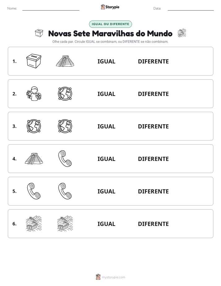 Igual ou Diferente