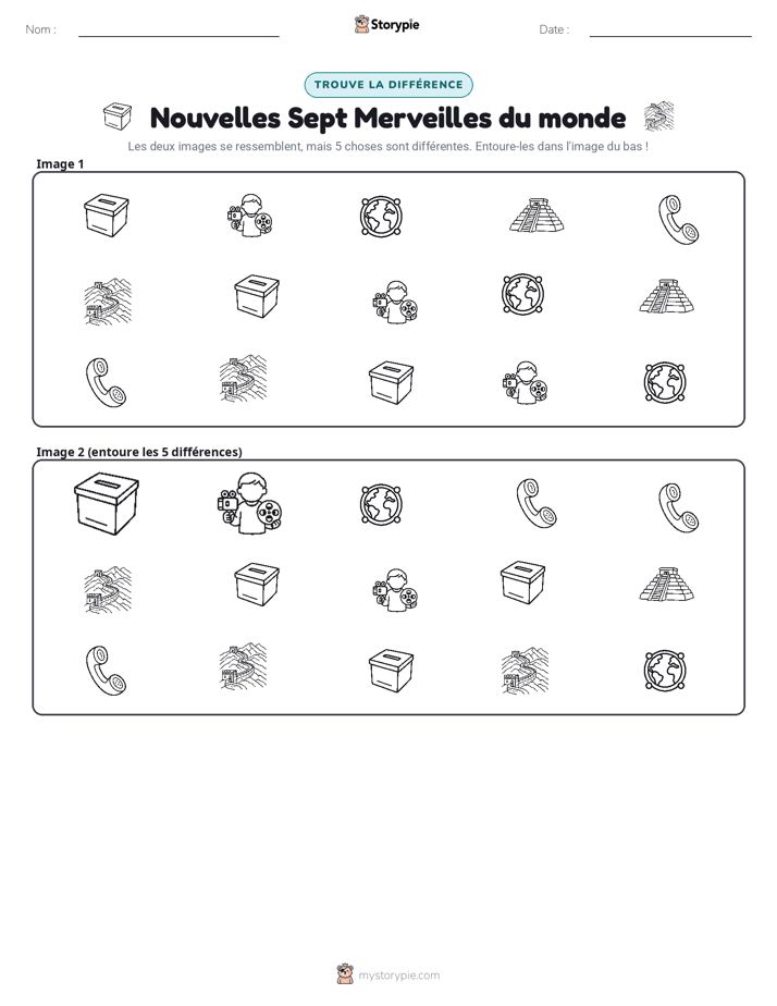 Trouvez les Différences