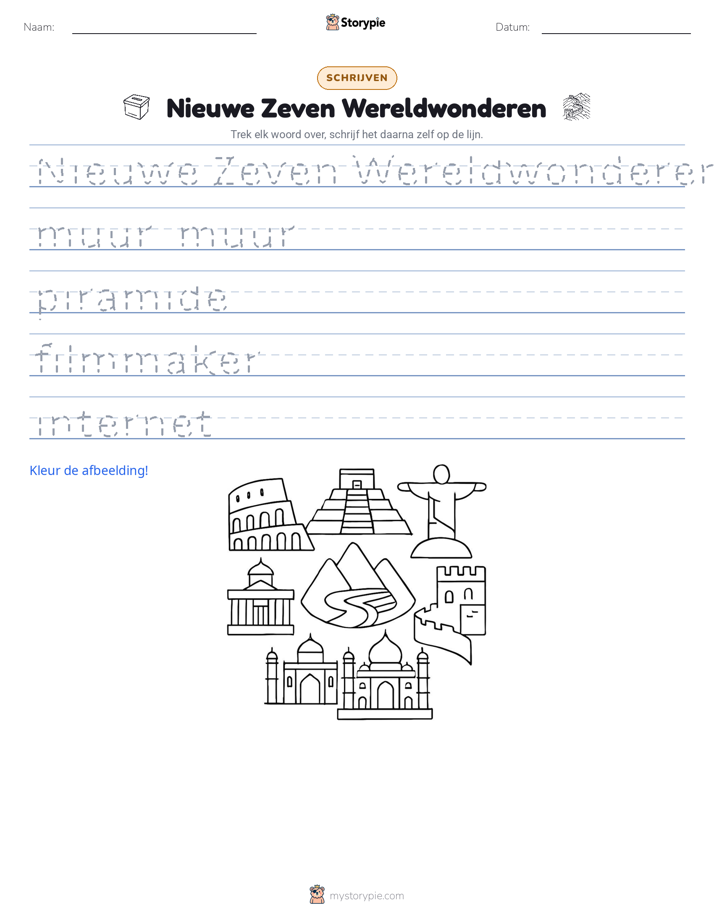 Schrijf Oefening