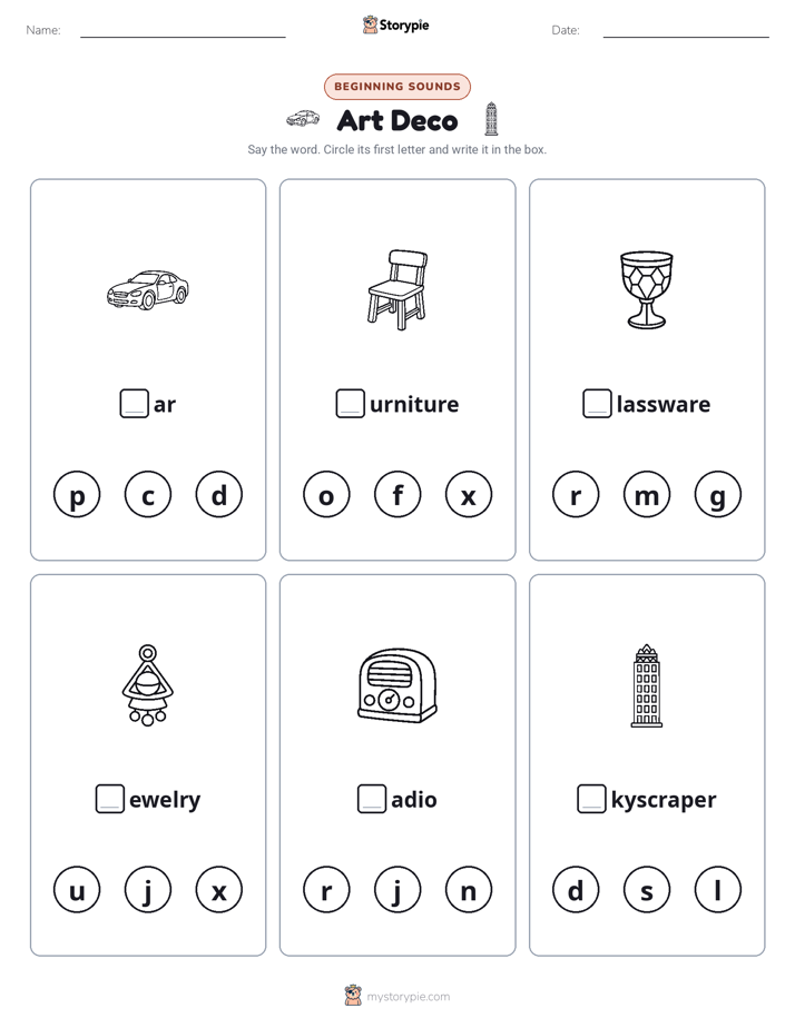 Beginning Sounds