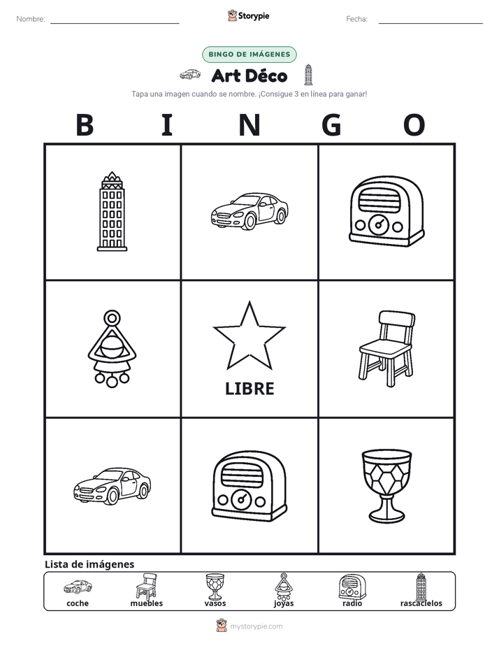 Bingo de Imágenes