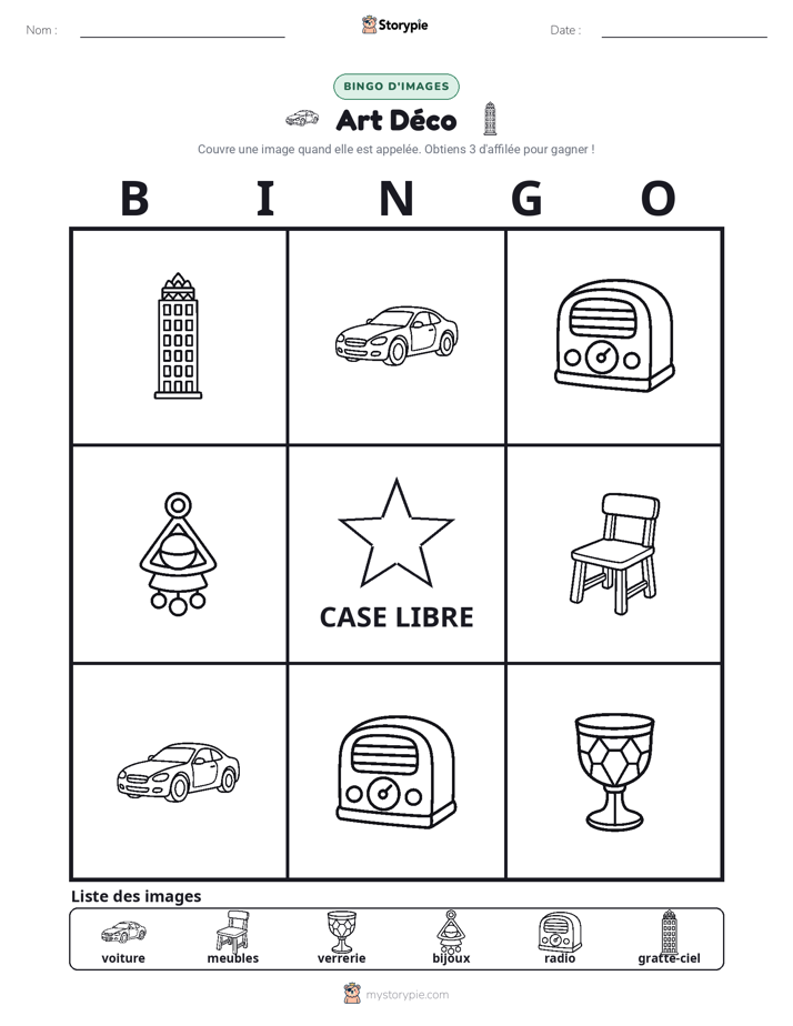 Bingo d'Images