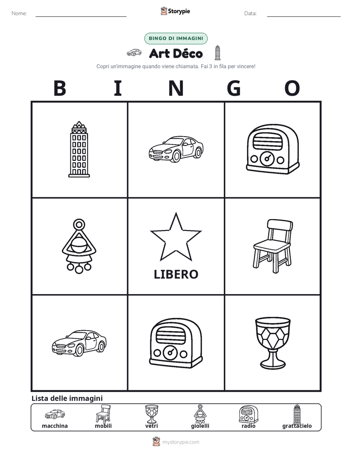 Bingo delle Immagini