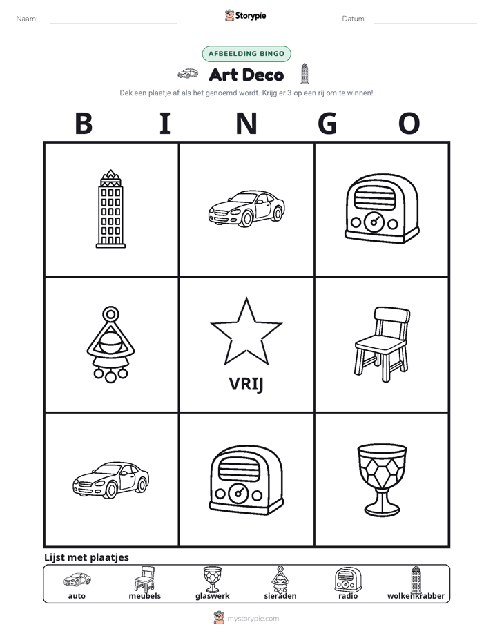 Afbeelding Bingo
