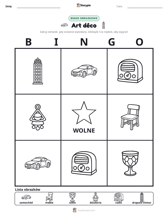 Bingo obrazkowe