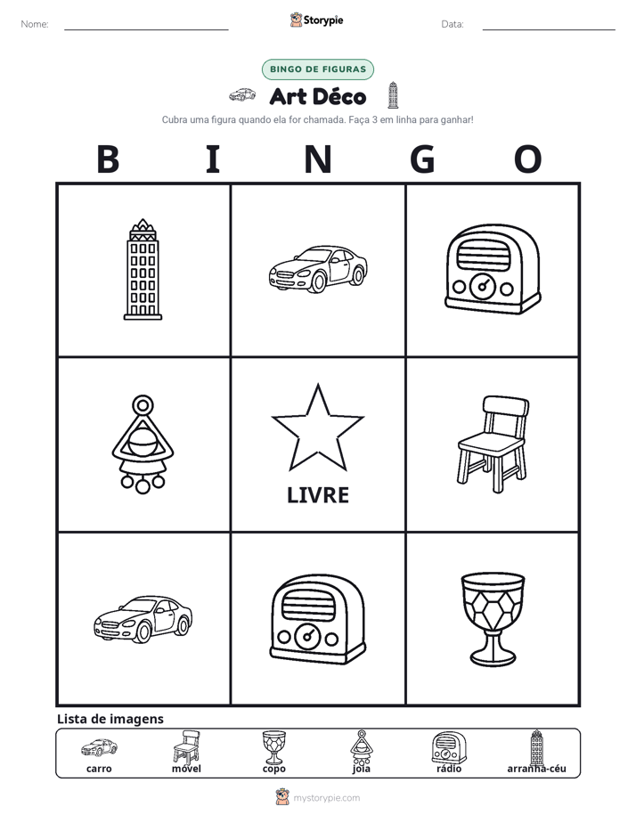 Bingo de Imagens