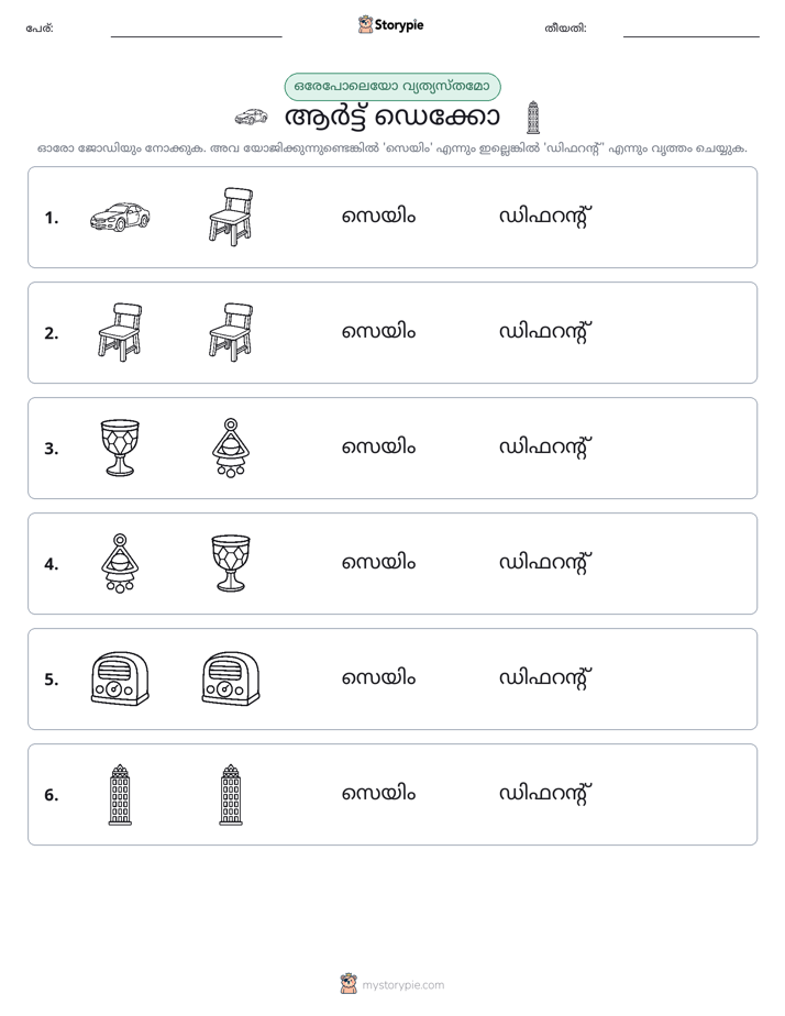 ഒന്നോ വ്യത്യാസമോ