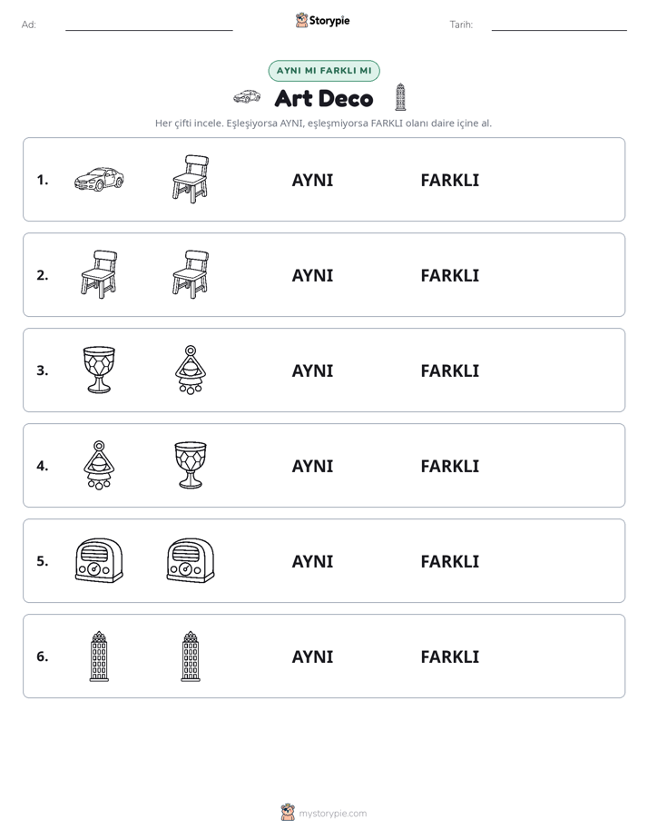 Aynı mı Farklı mı