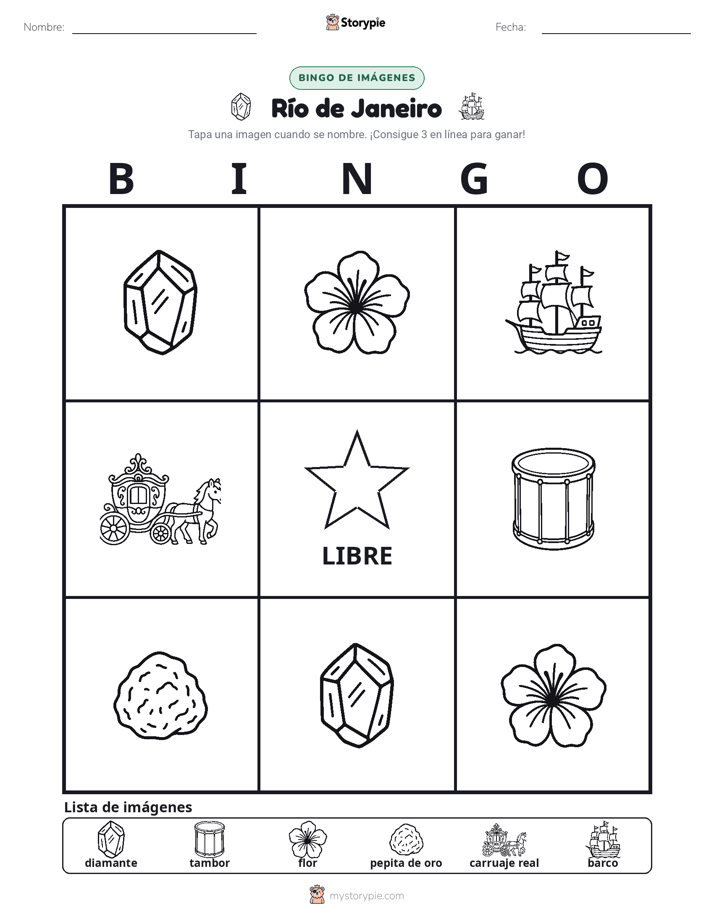 Bingo de Imágenes