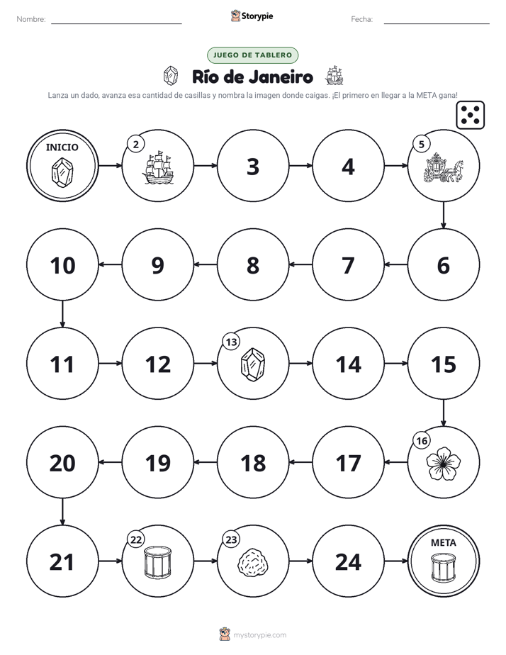 Juego de Rueda y Avanza