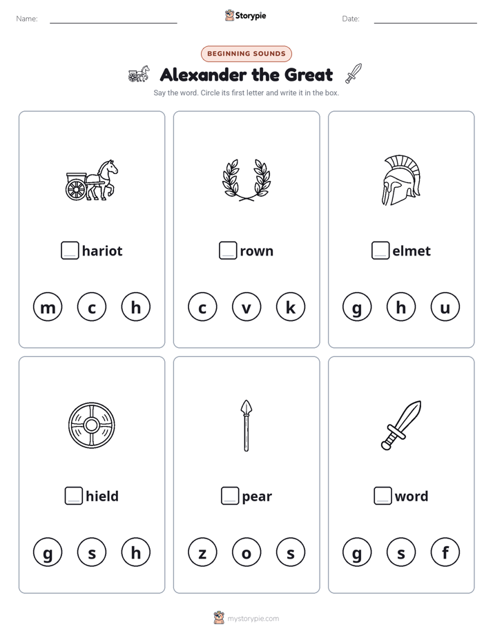 Beginning Sounds