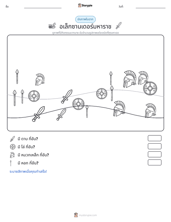 ฉากการนับ