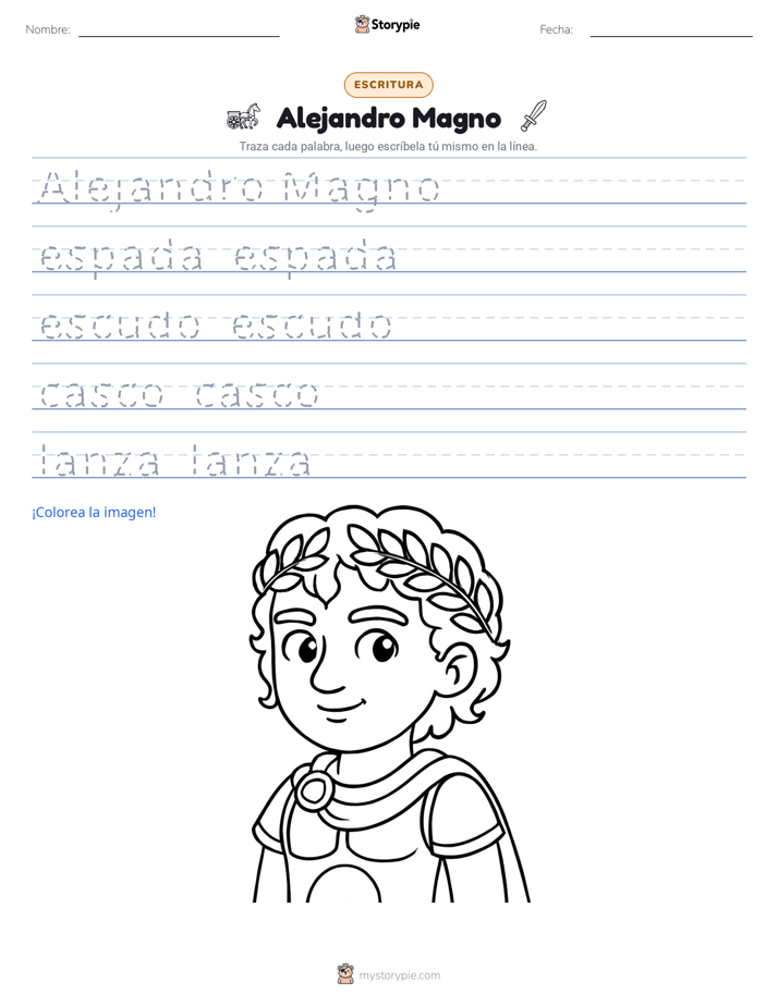 Práctica de Escritura