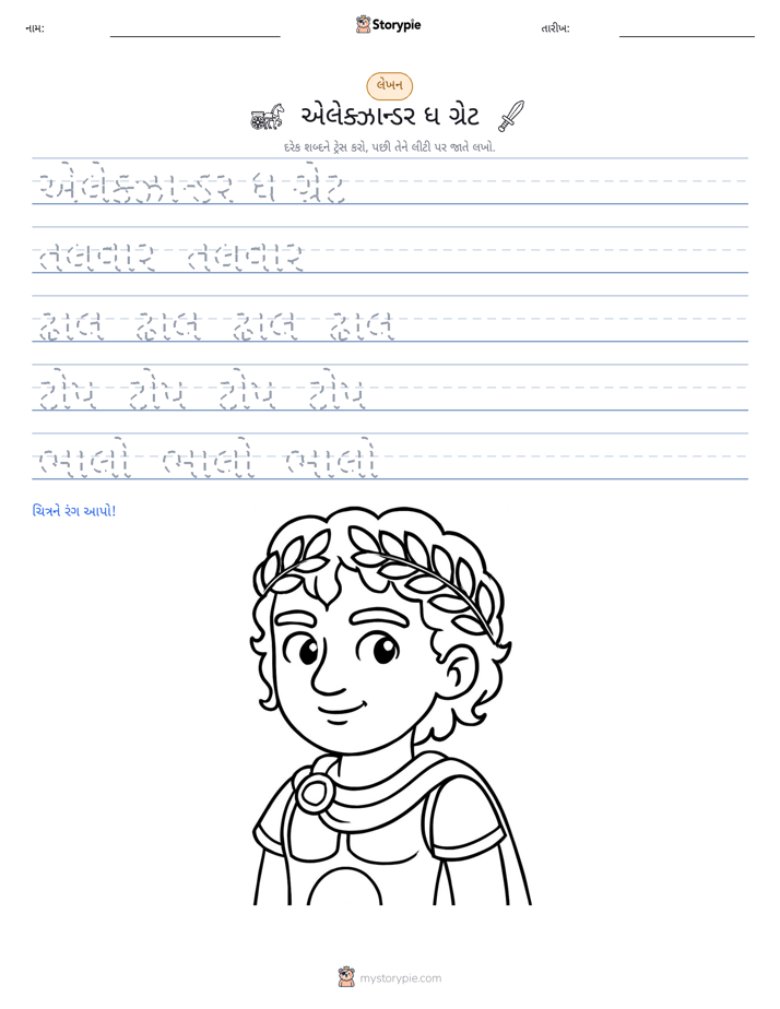 લખાણ પ્રેક્ટિસ