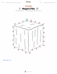 Niagara Falls printable worksheet preview