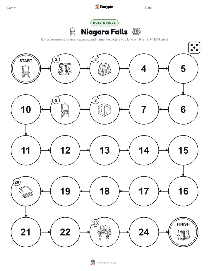 Roll & Move Game