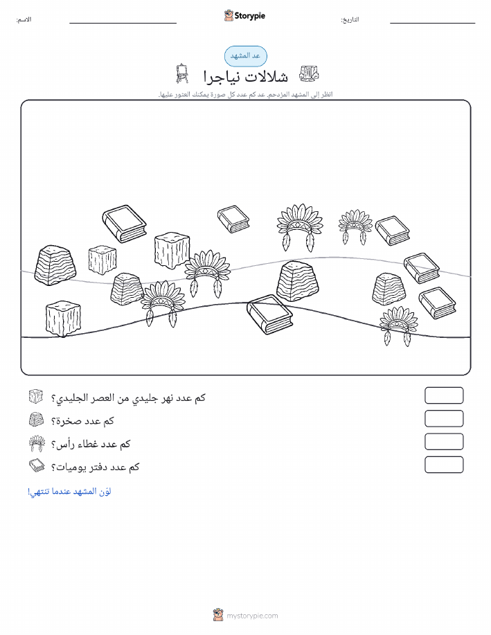 مشهد العد