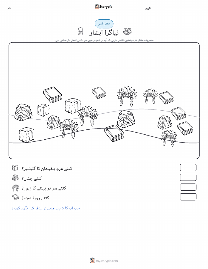 گنتی کا منظر