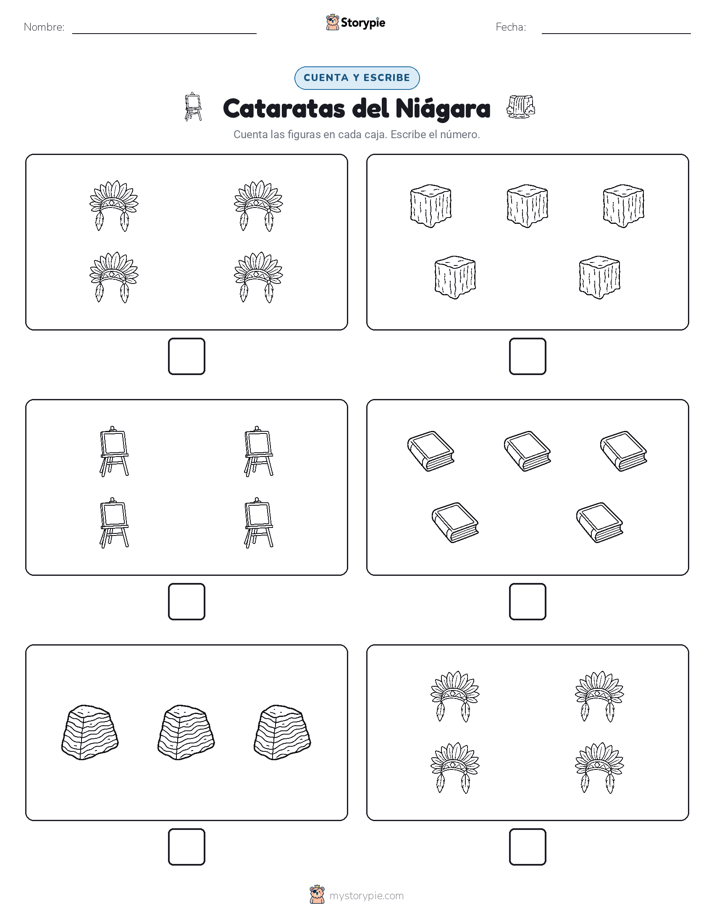 Cuenta y Escribe