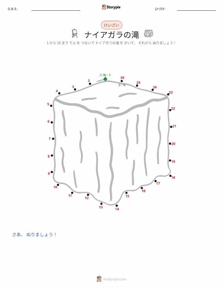 点つなぎ