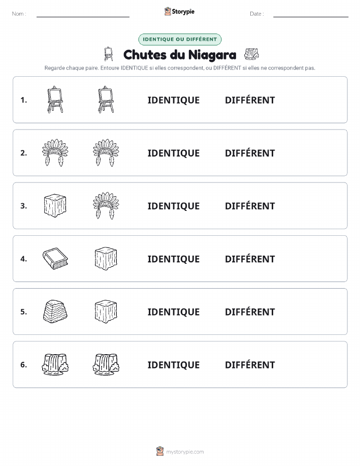 Identique ou Différent