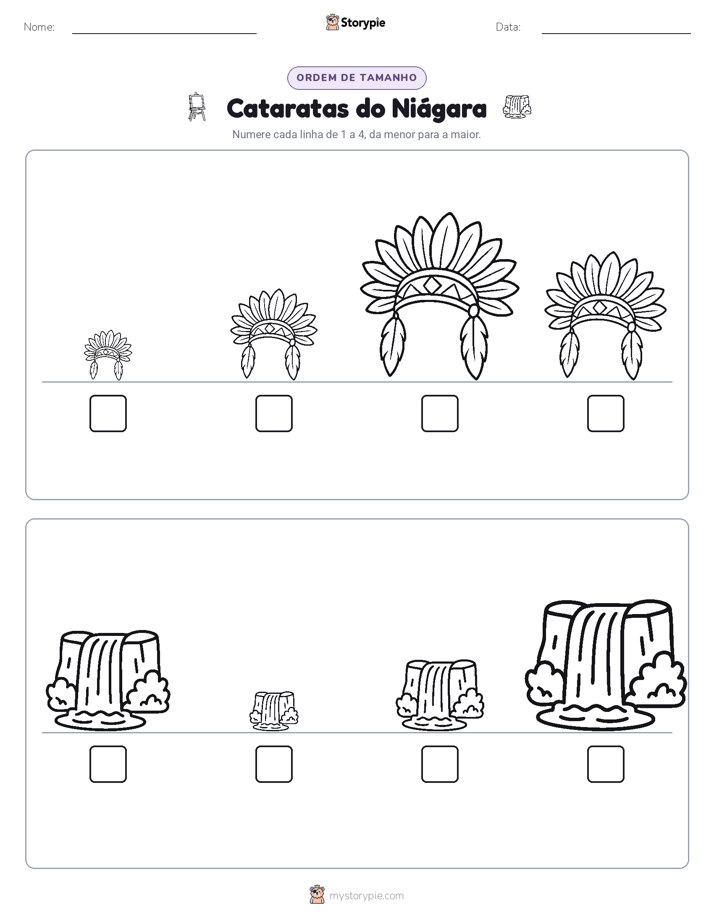 Ordem de Tamanho