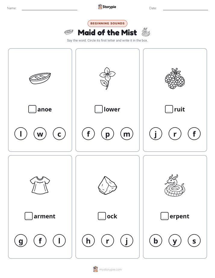 Beginning Sounds