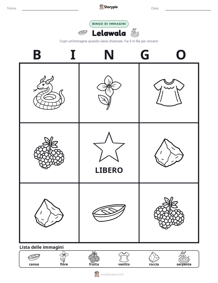 Bingo delle Immagini