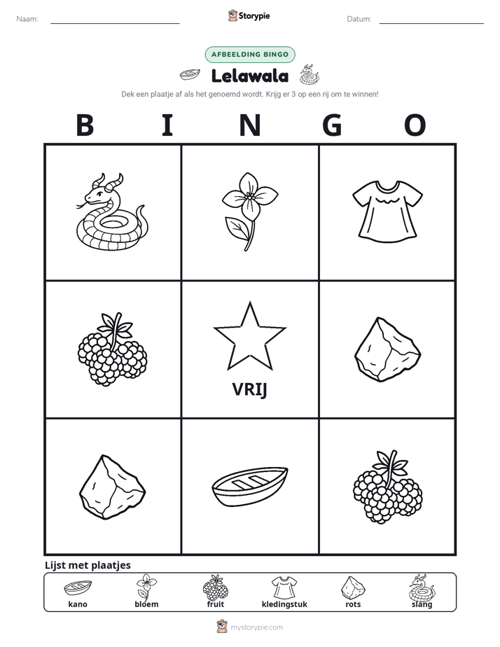 Afbeelding Bingo