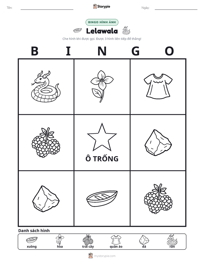 Bingo Hình Ảnh