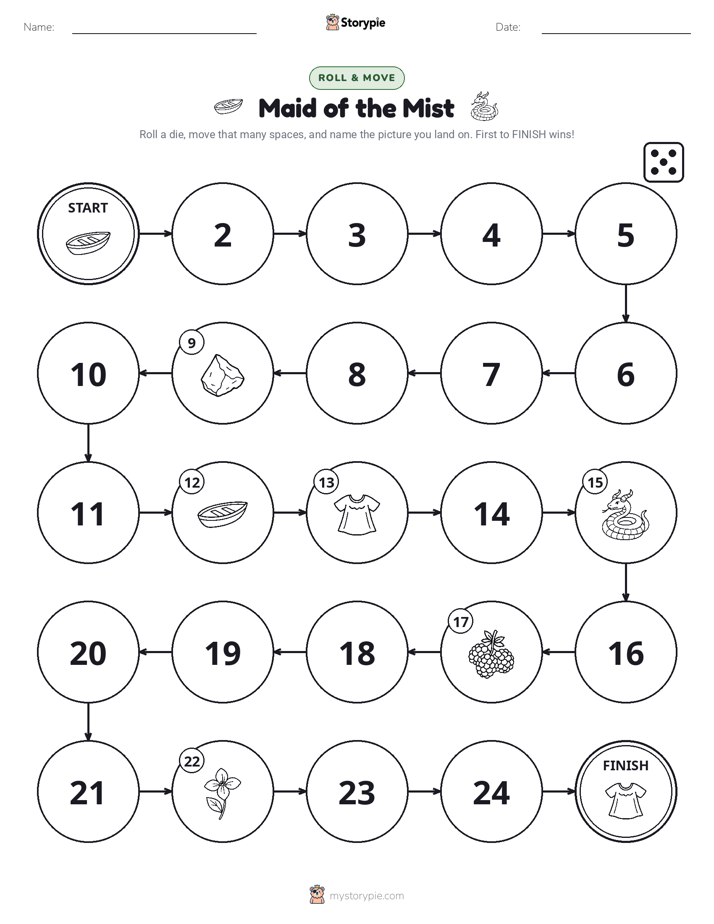 Roll & Move Game