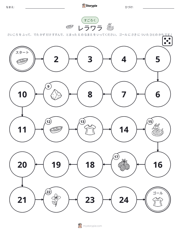 ロール＆ムーブゲーム