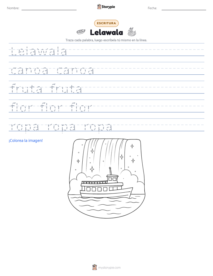 Práctica de Escritura
