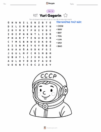 Xem trước tài liệu in sẵn Yuri Gagarin