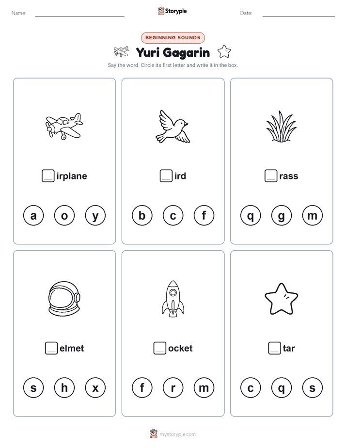 Beginning Sounds
