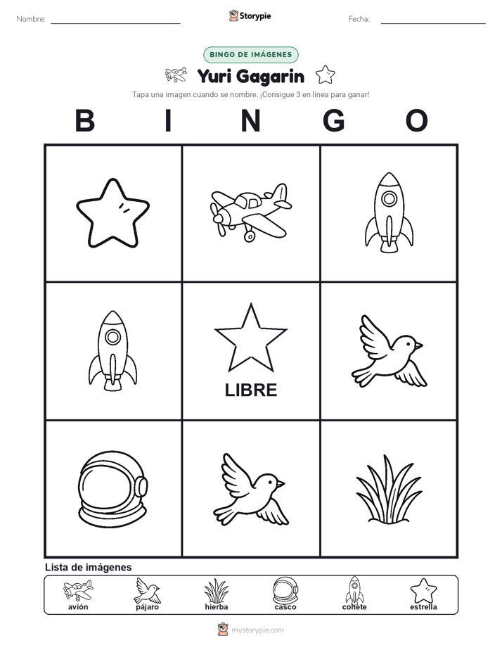 Bingo de Imágenes